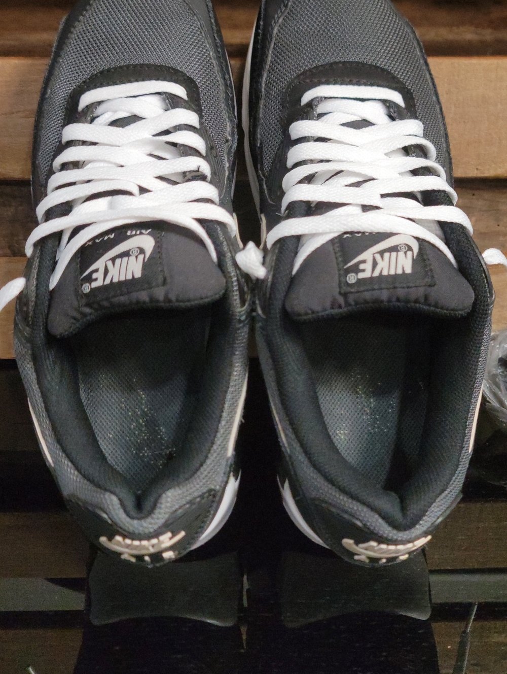 Nike Air Max 90 "Anthracite/iron Grey/White" Mens 9.5 Ships Today - Picture 6 of 15